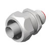 Screwed hose joints, nickel plated brass