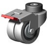 Swivel Castors 75 mm twin